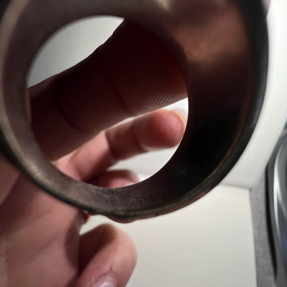 Vintage Inlaid Turquoise and Sterling Silver Ring - Picture 6 of 14